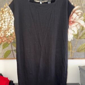 Eileen Fisher Black Tunic Top